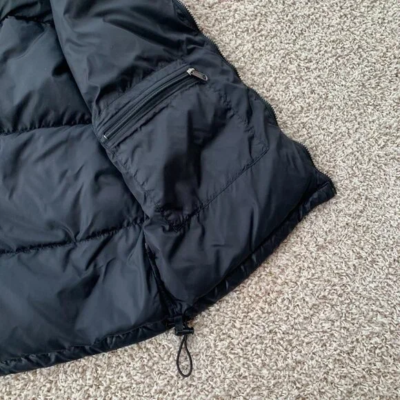 the north face retro nuptse logo down vest ⚡️ large